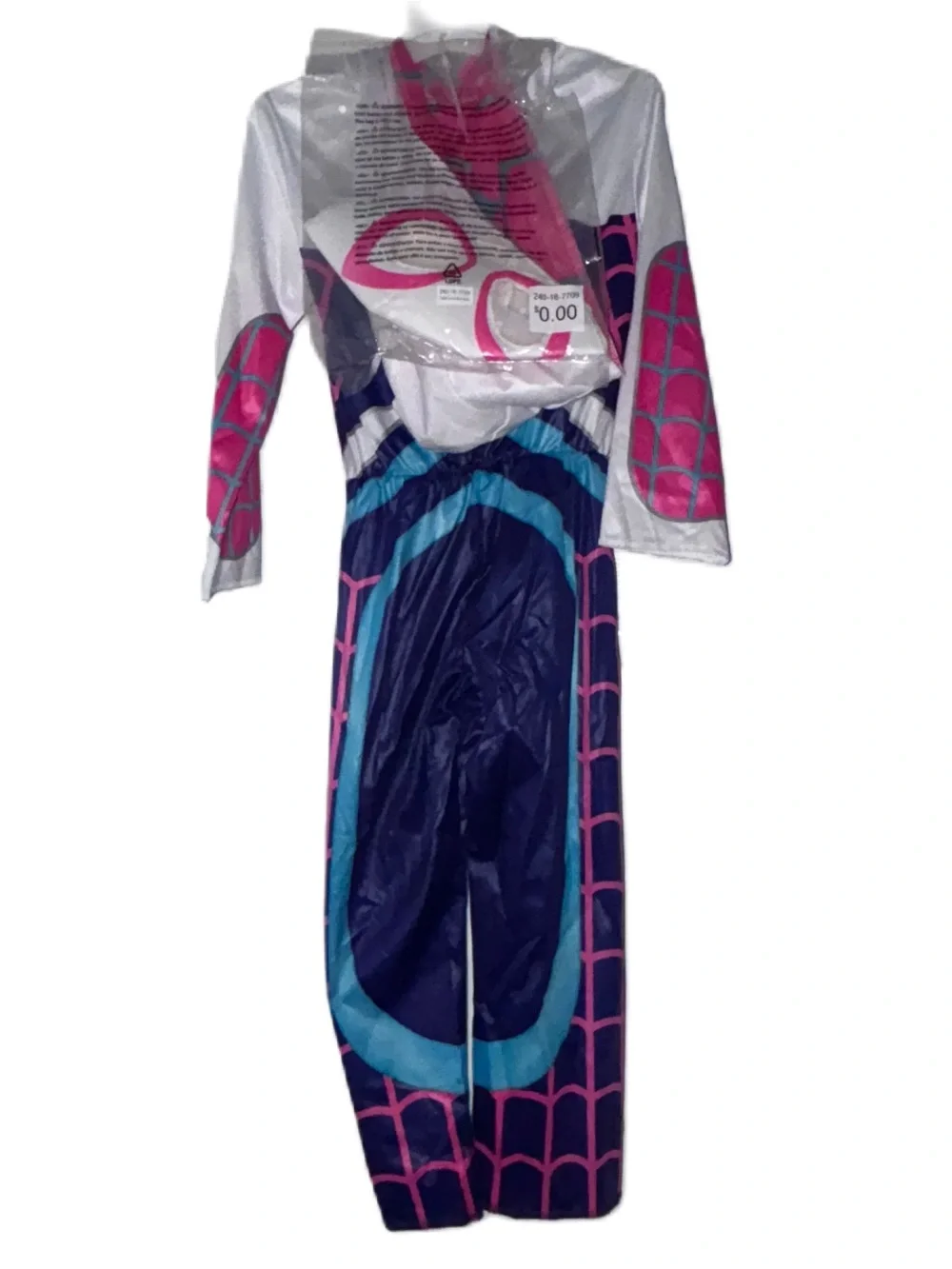 Disney Jr Marvel Spidey & Friends Ghost Spider Gwen Costume Girls 3T-4T
